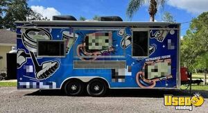 Meticulously Maintained - 2017 - 20' Diamond Food Concession Trailer for Sale in Florida!