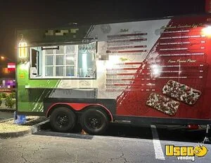 2022 8.5' x 16' Kitchen Food Concession Trailer with Pro Fire System for Sale in Florida!