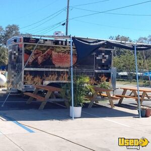 Well-Equipped 2021 - 8' x 16' Kitchen Food Trailer with Pro-Fire Suppression for Sale in Florida!