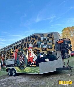 2021 Diamond Cargo 8' x 20' Lightly Used Mobile Kitchen Food Concession Trailer for Sale in Florida!