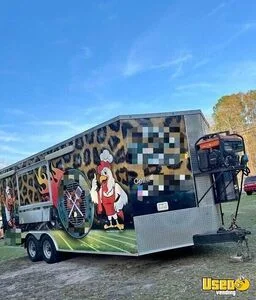 2021 Diamond Cargo 8' x 20' Lightly Used Mobile Kitchen Food Concession Trailer for Sale in Florida!