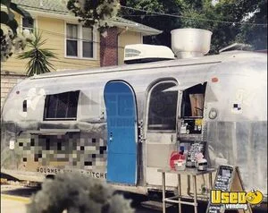Turnkey Ready Vintage 1966 Airstream 7' x 23' Kitchen Concession Trailer for Sale in Florida!