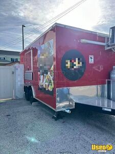 Like-New - 2023 8.5' x 16' Kitchen Food Concession Trailer with Pro-Fire Suppression for Sale in Florida!