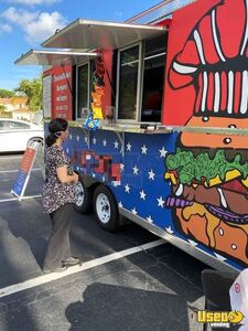 2020 8' x 16' Concession Food Trailer  Mobile Kitchen Unit w/ Truck for Sale in Florida!