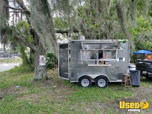 Lightly Used 2021 Diamond Cargo 7' x 10' Mobile Kitchen Food Trailer for Sale in Florida!