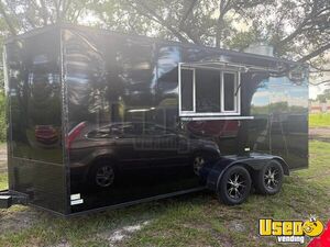 NEW - 2025 7' x 16' Kitchen Food Concession Trailer Mobile Vending Unit for Sale in Florida!