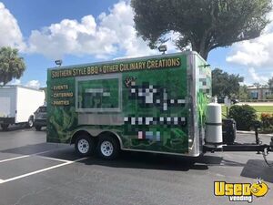 TURNKEY - 2017 8' x 16' Snapper Kitchen Food Concession Trailer with Pro-Fire Suppression for Sale in Florida!