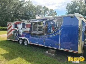 Like-New LOADED 34' Kitchen Food Concession Trailer with Pro-Fire Suppression for Sale in Florida!