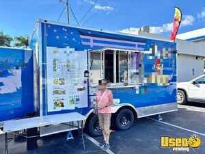 2025 Kitchen Food Concession Trailer with Pro Fire System for Sale in Florida!