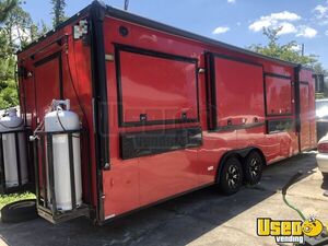 2024 8' x 26' Empire Cargo Food Concession Trailer with Fire Suppression System for Sale in Florida!