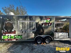 2011 8' x 21' Kitchen Food Concession Trailer with Pro-Fire System + Porch for Sale in Florida!