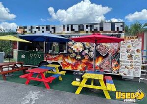 2023 8' x 24' Kitchen Food Trailer with Fire Suppression System for Sale in Florida!