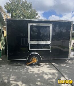 2024 7' x 12' Kitchen Food Concession Trailer Mobile Street Vending Unit  for Sale in Florida!