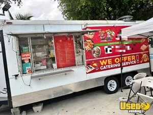 2022 Kitchen Food Concession Trailer with Fire Suppression System for Sale in Florida!