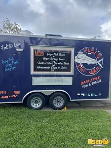 Licensed Turnkey Business - 2017 8' x 16' Kitchen Food Concession Trailer with Pro-Fire Suppression for Sale in Florida!