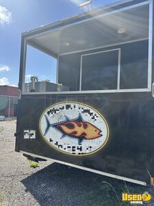 State Certified - 2022 8' x 24' Kitchen Food Concession Trailer w/ Back Porch for Sale in Florida!