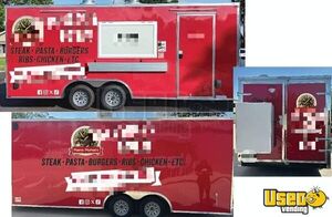 2024 8.5' x 20' Diamond Cargo Kitchen Food Concession Trailer for Sale in Florida!