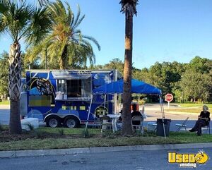 2021 8.5' x 14 Kitchen Food Concession Trailer with Pro-Fire for Sale in Florida!