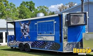 NEW - 2025 8.5' x 25' Kitchen Food Concession Trailer with Fire Suppression System for Sale in Florida!