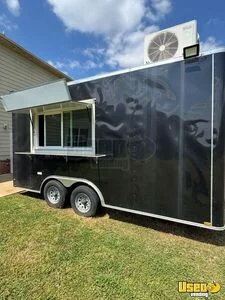 2024 8.5' x 16' Kitchen Food Concession Trailer with Pro Fire System for Sale in Georgia!