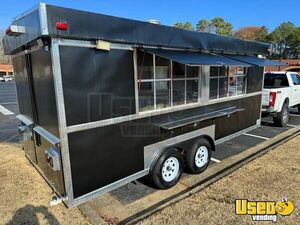 2022 - 8' x 18' Kitchen Food Concession Trailer with Pro-Fire Suppression for Sale in Georgia!