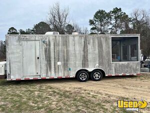 8.5' x 26' Lark Kitchen Food Concession Trailer with Porch and Pro-Fire Suppression for Sale in Georgia!