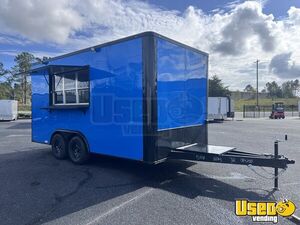 NEW - 2025 8.5' x 16' Quality Cargo Kitchen Food Trailer with Fire Suppression System for Sale in Georgia!
