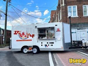 2021 8' x 16' Kitchen Food Trailer with Fire Suppression System for Sale in Georgia!