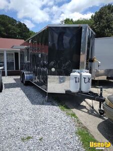Like-New - 2023 7' x 18' Diamond Cargo Kitchen Food Concession Trailer for Sale in Georgia!