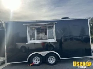 Loaded 2025 8.5' x 16' Kitchen Food Concession Trailer with Pro Fire System for Sale in Georgia!