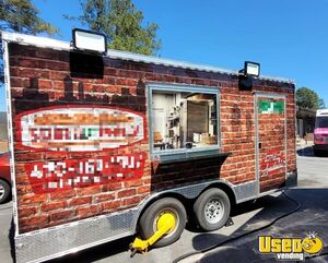 Well-Equipped 2022 - 8' x 16' Mobile Kitchen Food Trailer with Pro-Fire for Sale in Georgia!