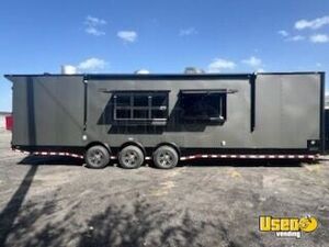 Ready to Go Fully Equipped - 2025 8.5' x 34' Kitchen Food Trailer with Bathroom for Sale in Georgia!