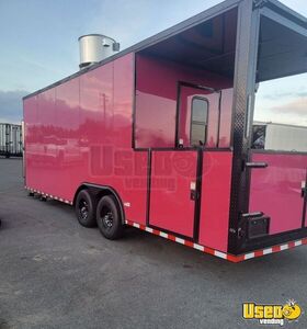 NEW - 2026 8.5' x 22' Kitchen Food Concession Trailer with Fire Suppression & Bathroom for Sale in Georgia!