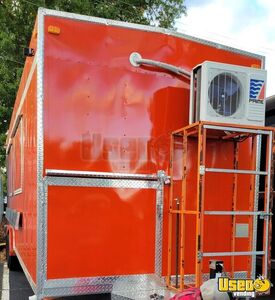 2022 McGuber 8' x 20'  Food Concession Trailer with Pro-Fire System for Sale in Georgia!