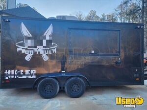 2021 7' x 22' Freedom Kitchen Food Concession Trailer with Pro-Fire Suppression for Sale in Georgia!