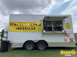 2021 18' Mobile Kitchen Food Concession Trailer with Pro Fire System for Sale in Idaho!