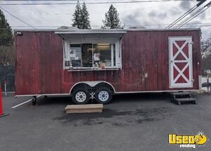 Well Equipped - 28' Kitchen Food Concession Trailer Mobile Vending Unit for Sale in Idaho!