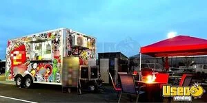 Well Equipped - 2022 16' Kitchen Food Concession Trailer Mobile Vending Unit for Sale in Idaho!