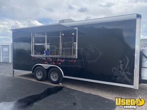 Well Equipped 2022 - 7' x 23’ Street Vending Unit | Food Concession Trailer with Pro-Fire for Sale in Idaho!