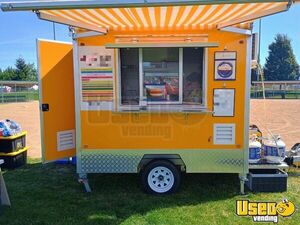 Well Equipped - 2025 7' x 8' Kitchen Food Trailer Food Concession Trailer for Sale in Idaho!