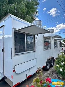 NEW - 2024 Kitchen Food Concession Trailer with Bathroom & Pro-Fire Suppression for Sale in Idaho!
