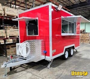 NEW - 2023 8 ' x 12' Kitchen Food Trailer | Food Concession Trailer for Sale in Illinois!
