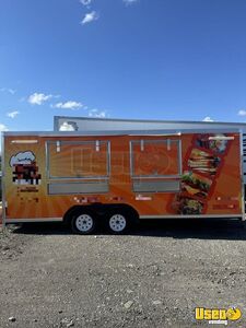 2024 8' x 20' Kitchen Food Concession Trailer with Pro-Fire System for Sale in Illinois!