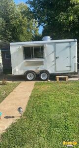 2017 - 7' x 14' Cargo Food Concession Trailer with Pro-Fire Suppression System for Sale in Illinois!