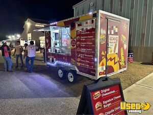 2024 - 6' x 12' Food Concession Trailer with Pro-Fire System for Sale in Illinois!