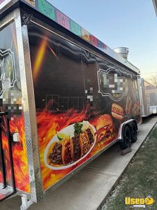 NEW 2024 - 8' x 20' Food Concession Trailer with Commercial Kitchen for Sale in Illinois!