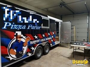 Turnkey Biz 2022 20' Concession Trailer w/ OPTIONAL 2005 GMC 2500 Truck w/ Snow Plow for Sale in Illinois!