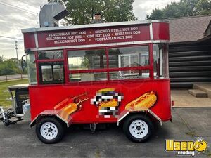 2020 - 7' x 14' Street Vending Unit Food Concession Trailer Compact Mobile Kitchen for Sale in Indiana!