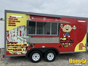 Like New - 2023 8' x 16' Kitchen Food Trailer | Food Concession Trailer for Sale in Indiana!