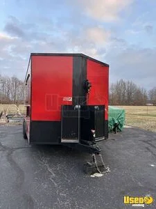 2025 8.5' x 16' Kitchen Food Concession Trailer with Fire Suppression System for Sale in Indiana!